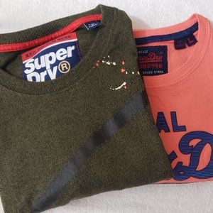 Superdry T-Shirts set of 2 size L